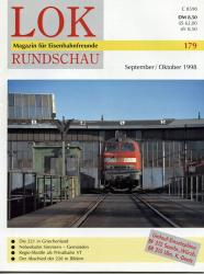 Lok Rundschau. Magazin für Eisenbahnfreunde Heft Nr. 179: September/Oktober 1998