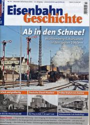 Eisenbahn Geschichte Heft 72 (Dezember 2015/Januar 2016): Ab in den Schnee !