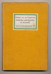 Gedichte und Sprüche in Auswahl