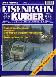 Eisenbahn-Kurier. Modell und Vorbild. hier: Heft 2/95 (Februar 1995)