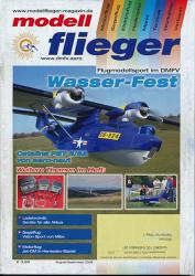 modellflieger. Flugnodellsport im DMFV. hier: Heft August/September 2008