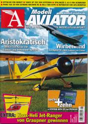 Modell Aviator. Test & Technik für den Modellflug-Sport. hier: Heft 8/2008 (August 2008)