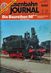 Eisenbahn Journal Sonderausgabe II/1993: Die Baureihen 98/8-11. Bayerische GtL 4/4 und GtL 4/5