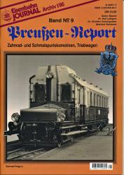 Eisenbahn Journal Archiv Heft I/1996: Preußen-Report Band 9: Zahnrad- und Schmalspurlokomotiven, Triebwagen