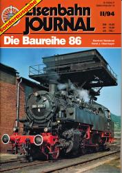 Eisenbahn Journal Sonderausgabe II/94: Die Baureihe 86