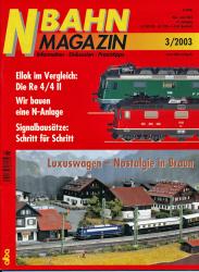 NBahn Magazin Heft 3/2003: Luxuswagen - Nostalgie in braun