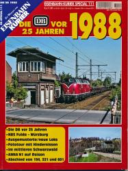 Eisenbahn Kurier Special Heft 111: Die DB vor 25 Jahren - 1988