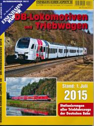 Eisenbahn Kurier Aspekte Heft 38: DB-Lokomotiven und Triebwagen. Stand: 1. Juli 2015