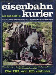 Eisenbahn Kurier Special: Die DB vor 25 Jahren. Das Eisenbahnjahr 1959