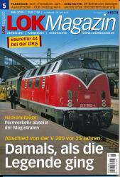 Lok Magazin Heft 5/2009 (Mai 2009): Damals, als die Legende ging. Abschied von der V 200 vor 25 Jahren