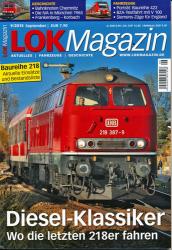 Lok Magazin Heft 9/2015: Diesel-Klassiker. Wo die letzten 218er fahren