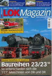 Lok Magazin Heft 2/2016: Baureihen 23 / 23,10. So unterscheiden sich die 1'C1'-Maschinen von DB und DR