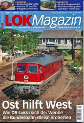 Lok Magazin Heft 3/2016: Ost hilft West. Wie DR-Loks nach der Wende die Bundesbahn-Gleise eroberten