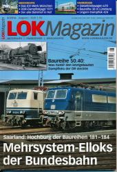 Lok Magazin Heft 8/2016: Mehrsystem-Elloks der Bundesbahn. Saarland: Hochburg der Baureihen 181-184