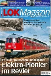 Lok Magazin Heft 11/2016: Elektro-Pionier im Revier. ET 30 der Deutschen Bundesbahn