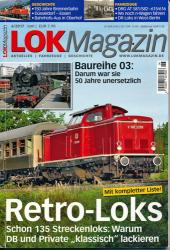 Lok Magazin Heft 6/2017: Retro-Loks. Schon 135 Streckenloks: Warum DB und Private 'klassisch' lackieren