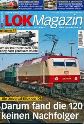 Lok Magazin Heft 4/2018: Darum fand die 120 keinen Nachfolger. Die Universal-Ellok der DB