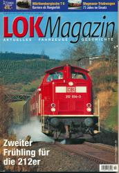 Lok Magazin Heft 2/2002: Zweiter Frühling für die 212er