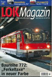 Lok Magazin Heft 3/2002: Baureihe 772: 'Ferkeltaxe' in neuer Farbe