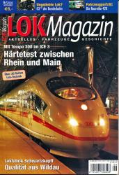 Lok Magazin Heft 9/2002: Härtetest zwischen Rhein und Main. Mit Tempo 300 im ICE 3