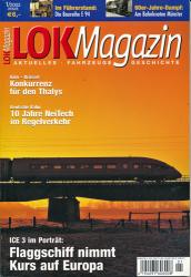 Lok Magazin Heft 1/2003: Flaggschiff nimmt Kurs auf Europa. ICE 3 im Porträt