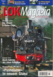 Lok Magazin Heft 7/2003: 'Pusteliese' in neuem Glanz. Krauss-Lok 99 4511