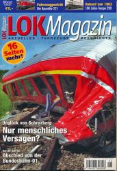 Lok Magazin Heft 8/2003: Nur menschliches Versagen? Unglück von Schrozberg