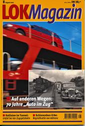 Lok Magazin Heft 8/2000: Auf anderen Wegen: 70 Jahre 'Auto im Zug'