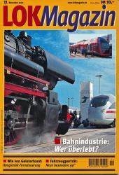 Lok Magazin Heft 11/2000: Bahnindustrie: Wer überlebt?