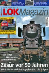 Lok Magazin Heft 2/2018: Zäsur vor 50 Jahren. 1968: Der Umzeichnungsplan und die Folgen. Der lange Weg zu den EDV-Nummern