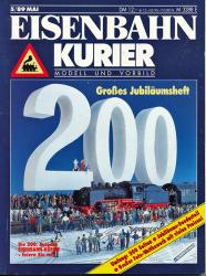 Eisenbahn Kurier Heft 5/89: Großes Jubiläumsheft (200. Ausgabe)