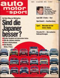 auto, motor und sport. hier: Heft 9/1980. Sind die Japaner besser?