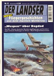 Der Landser. Fliegergeschichten aus dem zweiten Weltkrieg. hier: Heft 12: 