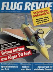 Flug Revue. Flugwelt International. hier: Heft 9/92