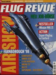 Flug Revue. Flugwelt International. hier: Heft 11/98