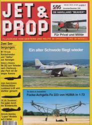 Jet & Prop. Flugzeuge von Gestern und Heute im Original und im Modell. hier: Heft 5/95 (November/Dezember 1995)