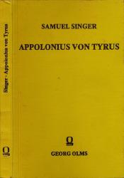 Appolonius von Tyrus. Untersuchungen über das Fortleben des antiken Romans in spätern Zeiten