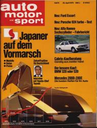 auto, motor und sport. hier: Heft 9/1979