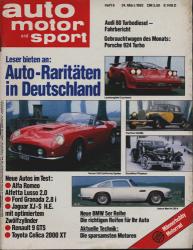 auto, motor und sport. hier: Heft 6/1982