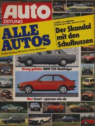 Auto Zeitung. hier: Heft 19/1980