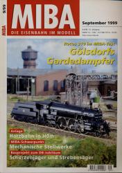 MIBA. Die Eisenbahn im Modell Heft 9/99 (September 1999): Gölsdorfs Gardedampfer. Rocos 310 im MIBA-Test