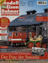 MODELLEISENBAHNER. Magazin für Vorbild und Modell Heft 3/2006 (55. Jahrgang)