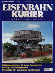 Eisenbahn-Kurier Heft Nr. 323 (8/1999 August)