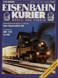 Eisenbahn-Kurier Heft Nr. 1/94 (Januar 1994)