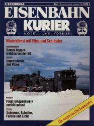 Eisenbahn-Kurier Heft Nr. 2/92 (Februar 1992)