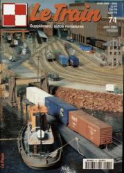 Le Train (supplément: autos miniatures) no. 74 (Juni 1994)
