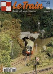 Le Train (supplément: autos miniatures) no. 86 (Juin 1995)