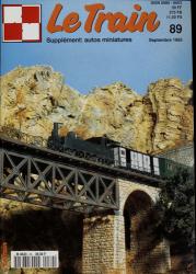 Le Train (supplément: autos miniatures) no. 89 (Septembre 1995)