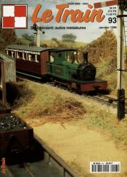 Le Train (supplément: autos miniatures) no. 93 (Janvier 1996)