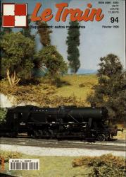 Le Train (supplément: autos miniatures) no. 94 (Février 1996)